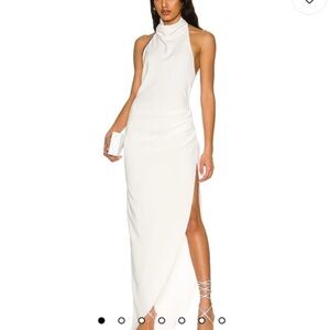 Amanda Uprichard samba crepe gown revolve size XL